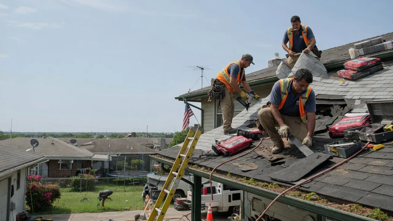 Roof Repair in Hollister, OK near me